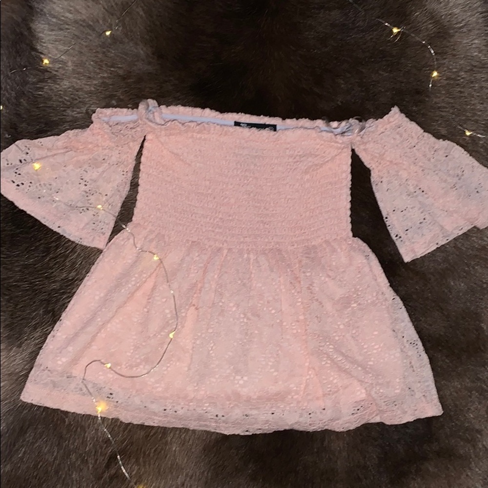Pink princess top